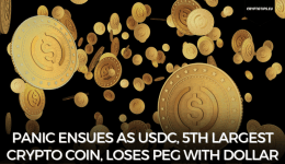 Panic ensues as USDC, 5th largest crypto coin, loses peg with dollar