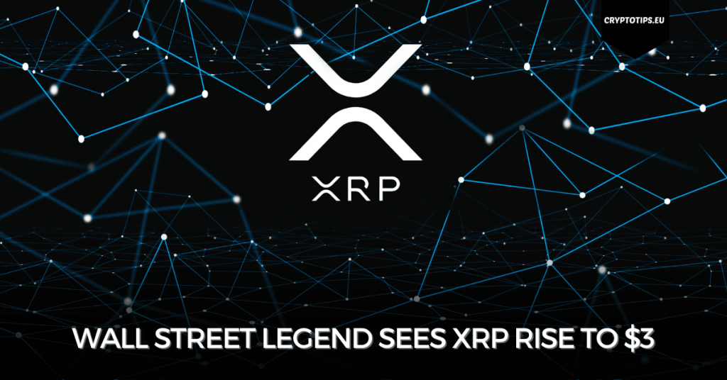 Wall Street legend sees XRP rise to $3