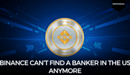 Binance can’t find a banker in the US anymore