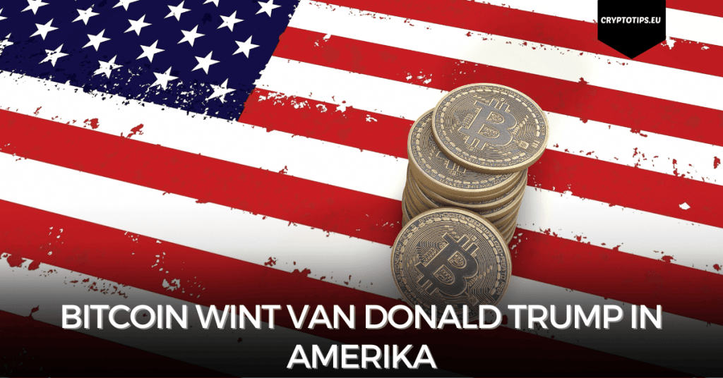 Bitcoin wint van Donald Trump in Amerika