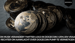 Elon Musk verandert Twitter logo in Dogecoin (+25%) en vraagt rechter om aanklacht over Dogecoin pump te vernietigen