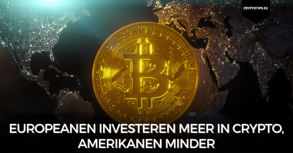 Europeanen investeren meer in crypto, Amerikanen minder