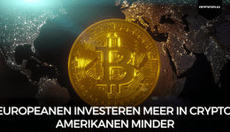 Europeanen investeren meer in crypto, Amerikanen minder