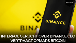 Interpol gerucht over Binance CEO vertraagt opmars Bitcoin