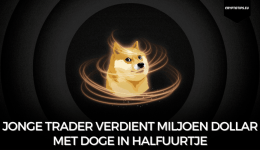 Jonge trader verdient miljoen dollar met Doge in halfuurtje