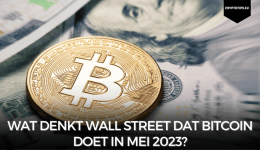 Wat denkt Wall Street dat Bitcoin doet in mei 2023?