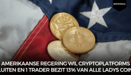 Amerikaanse regering wil cryptoplatforms sluiten en 1 trader bezit 13% van alle Ladys coins