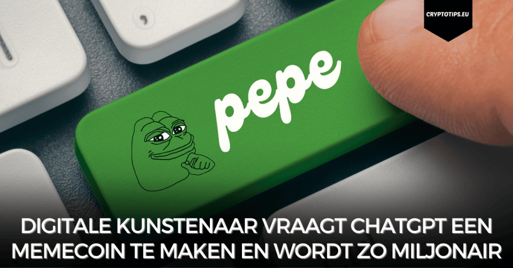 Digitale kunstenaar vraagt ChatGPT een memecoin te maken en wordt zo miljonair