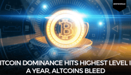 Bitcoin Dominance Hits Highest Level in a Year, Altcoins Bleed