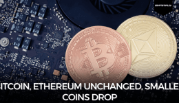 Bitcoin, Ethereum unchanged, smaller coins drop