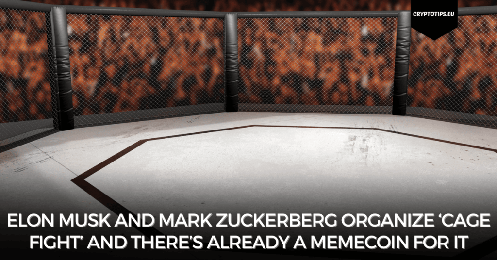 Elon Musk and Mark Zuckerberg organize ‘cage fight’ and there’s already a memecoin for it