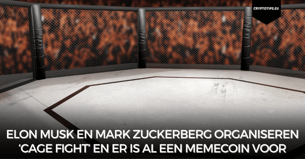 Elon Musk en Mark Zuckerberg organiseren ‘cage fight’ en er is al een memecoin voor