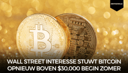 Wall Street interesse stuwt Bitcoin opnieuw boven $30,000 begin zomer