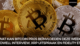 Wat kan Bitcoin prijs beïnvloeden deze week: Powell interview, XRP uitspraak en Fidelity ETF