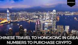 Chinese travel to HongKong in great numbers to purchase crypto