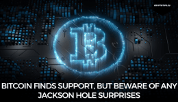 Bitcoin finds support, but beware of any Jackson Hole surprises