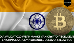 India wil dat G20 werk maakt van crypto-regelgeving en China laat cryptohandel deels opnieuw toe