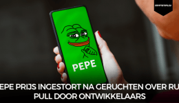 Pepe prijs ingestort na geruchten over rug pull door ontwikkelaars