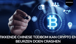 Tikkende Chinese tijdbom kan crypto en beurzen doen crashen