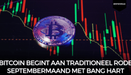 Bitcoin begint aan traditioneel rode septembermaand met bang hart