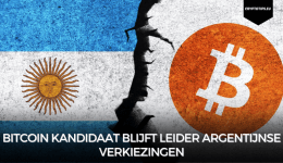 Bitcoin kandidaat blijft leider Argentijnse verkiezingen