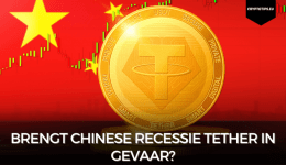 Brengt Chinese recessie Tether in gevaar?