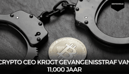 Crypto CEO krijgt gevangenisstraf van 11,000 jaar