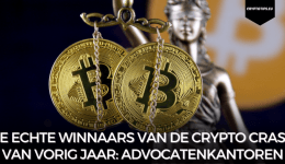 De echte winnaars van de crypto crash van vorig jaar: advocatenkantoren