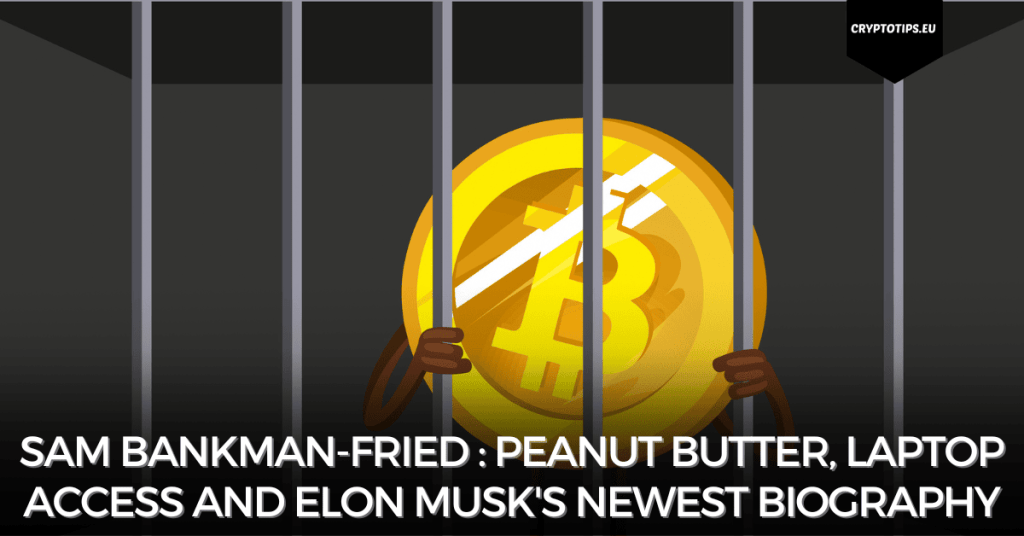 Sam Bankman-Fried : peanut butter, laptop access and Elon Musk's newest biography