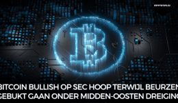 Bitcoin bullish op SEC hoop terwijl beurzen gebukt gaan onder Midden-Oosten dreiging