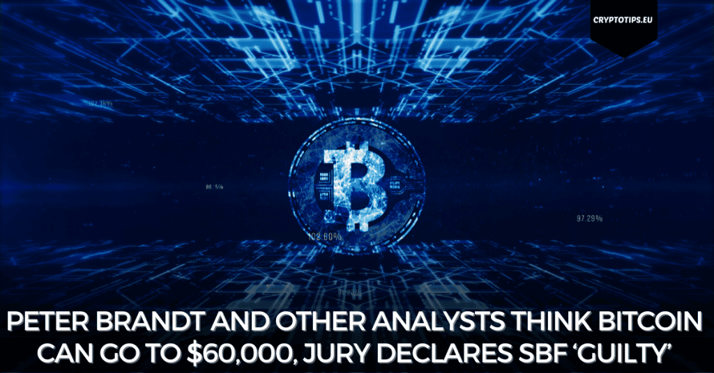 Peter Brandt and other analysts think Bitcoin can go to $60,000, jury declares SBF ‘guilty’