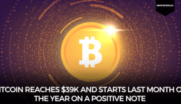 Bitcoin reaches $39k and starts last month of the year on a positive note