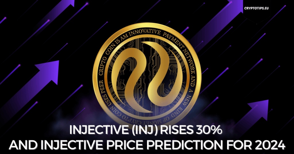 Injective (INJ) rises 30% and Injective price prediction for 2024