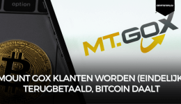 Mount Gox klanten worden (eindelijk) terugbetaald, Bitcoin daalt