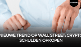 Nieuwe trend op Wall Street: Crypto schulden opkopen